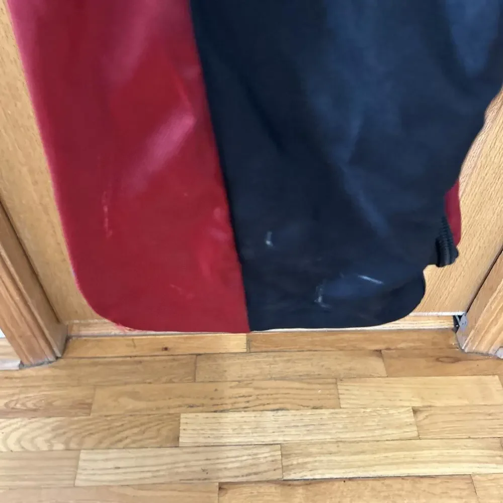 Flaws See Pics! Callaway Golf Travel Bag w Wheels Black Red Club Cover Rolling